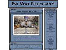 Tablet Screenshot of evilvince.com